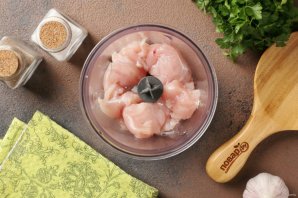 Хинкали с курицей Хинкали с курицей