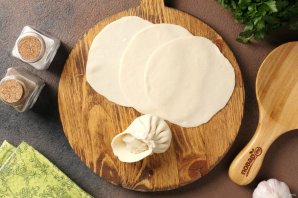 Хинкали с курицей