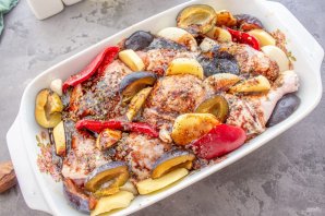 Кадера из куриных бедрышек Кадера из куриных бедрышек