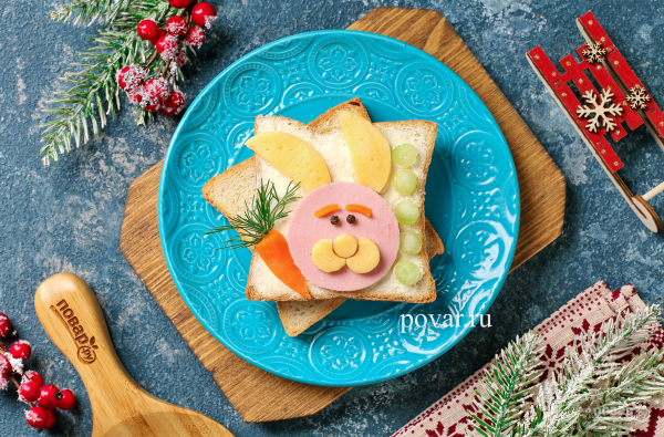 Как украсить новогодний стол своими руками на год Кролика 2023 Как украсить новогодний стол своими руками на год Кролика 2023