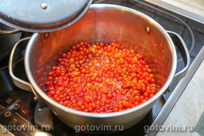 Калина, протертая с сахаром Калина, протертая с сахаром