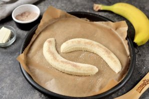 Многозерновая каша с запеченным бананом