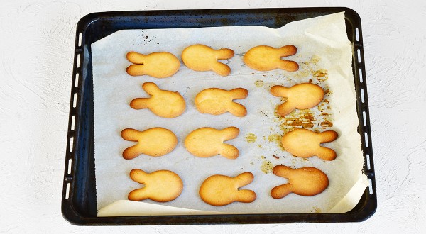 Новогоднее печенье Кролики, пошаговый рецепт с фото Новогоднее печенье Кролики, пошаговый рецепт с фото