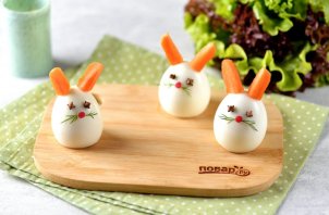 Новогодний завтрак "Веселый кролик" Новогодний завтрак "Веселый кролик"