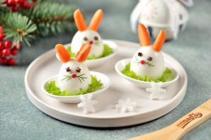 Новогодний завтрак "Веселый кролик" Новогодний завтрак "Веселый кролик"