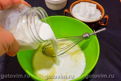 Оладьи с карамелизированной айвой Оладьи с карамелизированной айвой