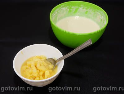 Оладьи с карамелизированной айвой Оладьи с карамелизированной айвой