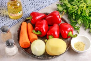 Овощи запеченные в рукаве в духовке