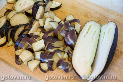 Печеночный торт с баклажанами и грецким орехами Печеночный торт с баклажанами и грецким орехами