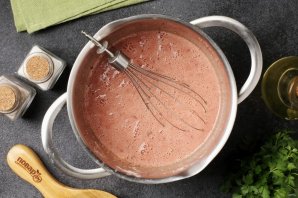 Печёночный торт из куриной печени с молоком Печёночный торт из куриной печени с молоком