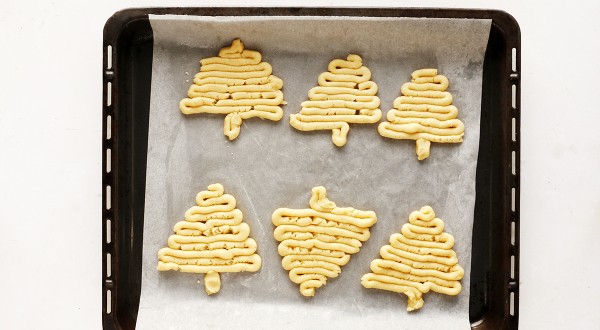 Песочное печенье Елочка, пошаговый рецепт с фото