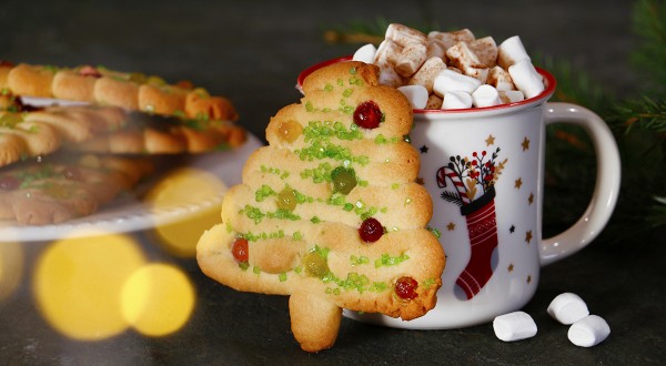 Песочное печенье Елочка, пошаговый рецепт с фото