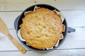 Пирог с тыквой и курагой