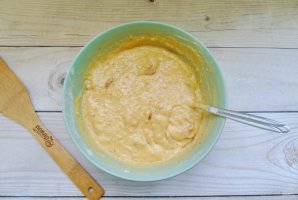 Пирог с тыквой и курагой