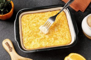 Рисовая запеканка с тыквой