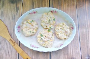 Рубленые котлеты из индейки и тыквы в духовке