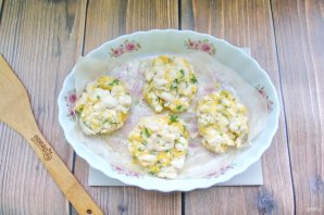 Рубленые котлеты из индейки и тыквы в духовке