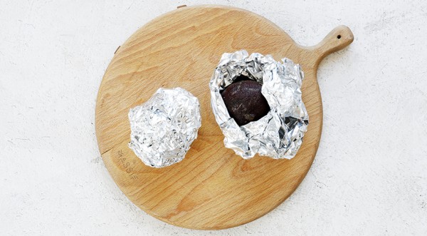 Салат из печеной свеклы с сельдереем и яблоками, пошаговый рецепт с фото