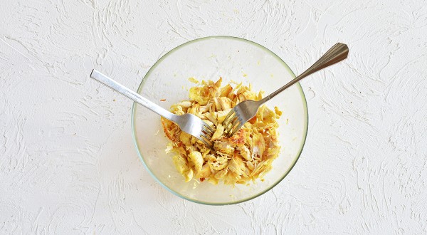 Салат Тиффани с виноградом, пошаговый рецепт с фото