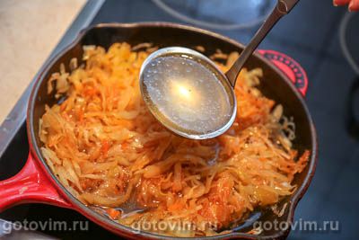 Щи из кислой капусты (без картошки, но с мукой) Щи из кислой капусты (без картошки, но с мукой)