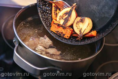 Щи из кислой капусты (без картошки, но с мукой) Щи из кислой капусты (без картошки, но с мукой)