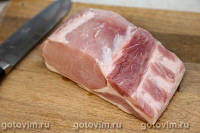 Свинина в виноградном соусе, запеченная в духовке 