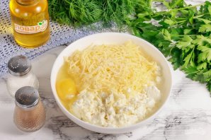 Трубочки с творогом и сыром