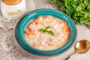 Тыква тушеная в кокосовом молоке