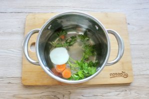 Заливное из судака с желатином