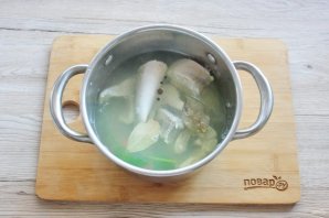 Заливное из судака с желатином