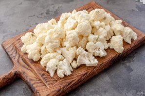 Запеканка из цветной капусты и семги Запеканка из цветной капусты и семги