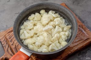 Запеканка из цветной капусты и семги Запеканка из цветной капусты и семги