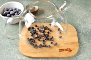 Зеленый чай с голубикой Зеленый чай с голубикой