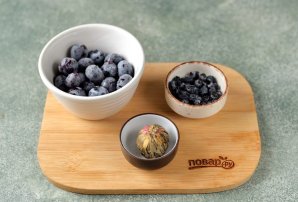 Зеленый чай с голубикой Зеленый чай с голубикой