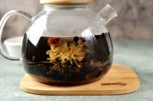 Зеленый чай с голубикой Зеленый чай с голубикой