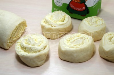 Булочки с творогом