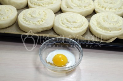 Булочки с творогом