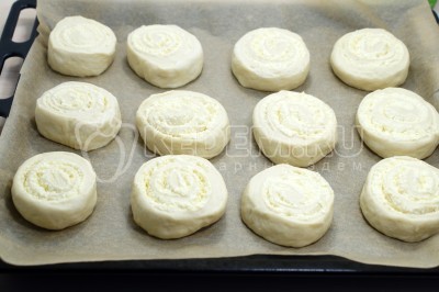 Булочки с творогом