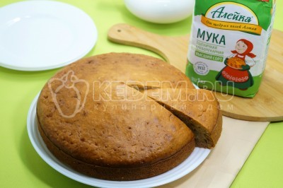 Быстрый пирог на кефире