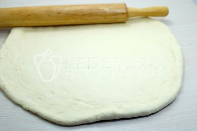 Пирог с горбушей и рисом