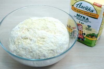 Пирог с горбушей и рисом