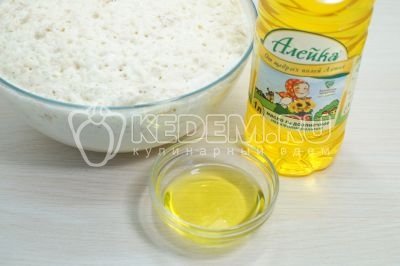 Пирог с горбушей и рисом