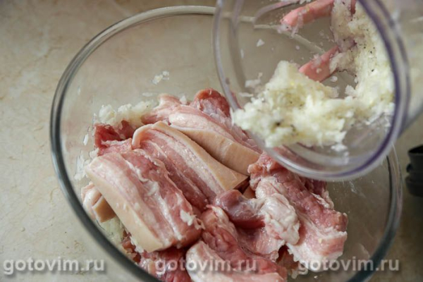 Шашлык «Наполеон» с картофелем (в духовке)