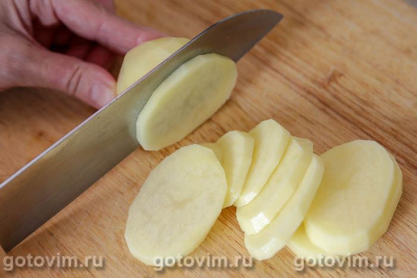 Шашлык «Наполеон» с картофелем (в духовке)