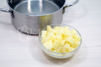 Суп с шампиньонами и картофелем Суп с шампиньонами и картофелем