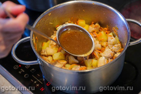 Свинина с картошкой и рисом Свинина с картошкой и рисом