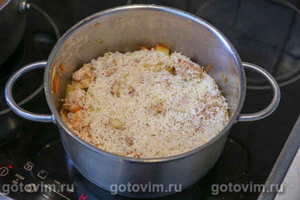 Свинина с картошкой и рисом Свинина с картошкой и рисом