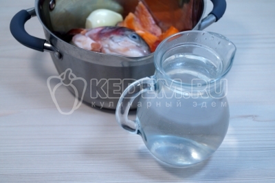 Уха из форели со сливками Уха из форели со сливками