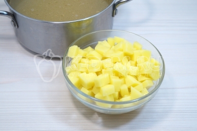 Уха из форели со сливками Уха из форели со сливками