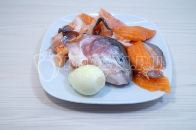 Уха из форели со сливками Уха из форели со сливками